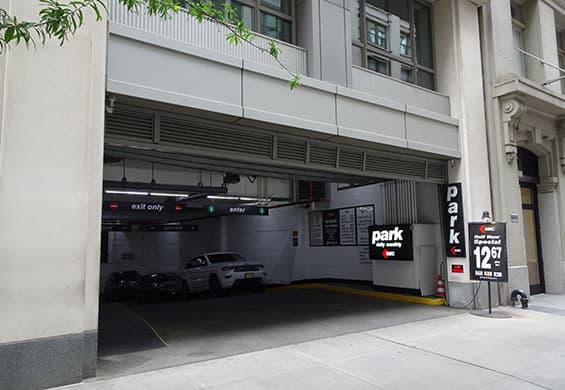 Parking garage at 4 West 21st Street