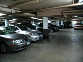 Parking garage at 350 Albany Street