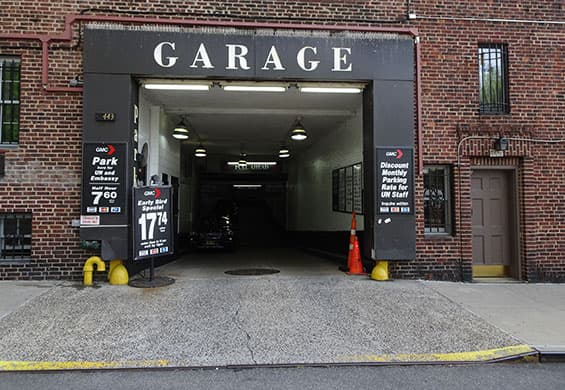 Parking garage at 443 East 49th Street